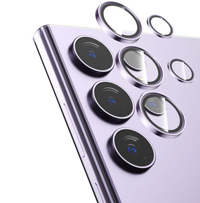 2x ERBORD edzett üveg a kamera számára, hogy Samsung Galaxy S24 Ultra