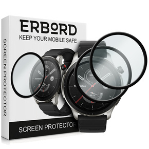 2x ERBORD hibrid üveg a Amazfit GTR 4 46mm