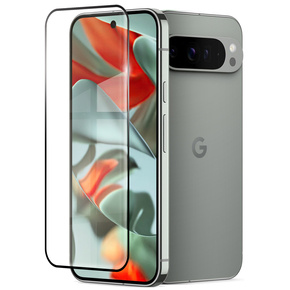 3D edzett üveg Google Pixel 9 Pro XL készülékhez, fekete keret