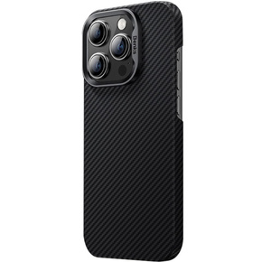 BENKS Kevlar tok iPhone 15 Plus, Carbon Fiber, fekete