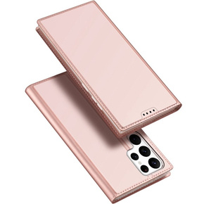Dux Ducis Telefontok a Samsung Galaxy S23 Ultra, Skinpro, rózsaszín rose gold