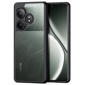 DuxDucis tok Realme GT 6 / 6T, Aimo case, átlátszó / fekete