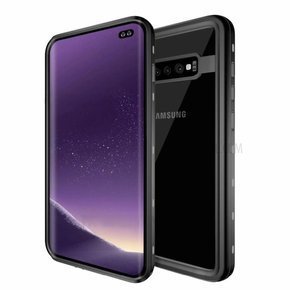 IP68 vízálló tok a Samsung Galaxy S10, Redpepper, fekete