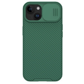 Nillkin páncélozott tok iPhone 15 Plus készülékhez, CamShield Pro, zöld