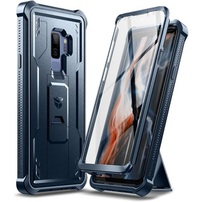 Páncélozott tok a Samsung Galaxy S9 Plus, Dexnor Full Body, sötétkék