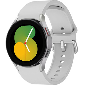 Pasek Silikonowy do Samsung Galaxy Watch 4/5, Szary