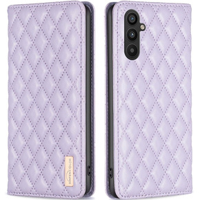 Pattintható tok a Samsung Galaxy A34 5G, Wallet, BINFEN COLOR, lila