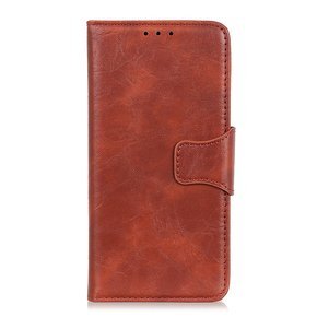 Pattintható tok a Xiaomi Mi 11 Lite / Mi 11 Lite 5G / 11 Lite 5G NE, Wallet, barna