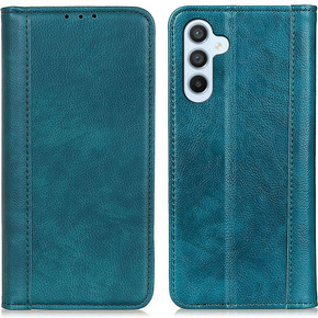 Telefontok a Google Pixel 8 Pro, Wallet Litchi Leather, zöld