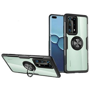 Telefontok a Huawei P40 Pro, Clear Ring, fekete