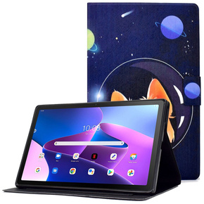 Telefontok a Lenovo Tab M10 Plus 10.6 Gen 3 125F/128F, Stand Case Card Slot, astronaut dog