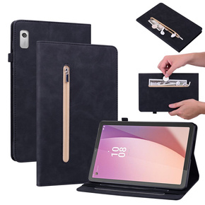 Telefontok a Lenovo Tab M9, Wallet Pen Slot, fekete