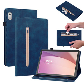 Telefontok a Lenovo Tab M9, Wallet Pen Slot, kék