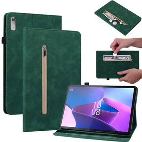 Telefontok a Lenovo Tab P11 Gen 2, Wallet Pen Slot, zöld