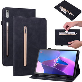 Telefontok a Lenovo Tab P11 Pro Gen 2, Wallet Pen Slot, fekete