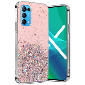 Telefontok a OPPO Reno 5 5G, Glittery, rózsaszín