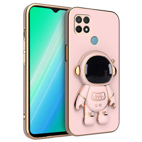 Telefontok a Oppo A15/A15S, Astronaut, rózsaszín