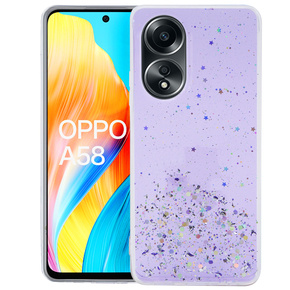 Telefontok a Oppo A58 4G, Glittery, lila