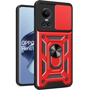 Telefontok a Oppo Reno 10 / 10 Pro, CamShield Slide, piros