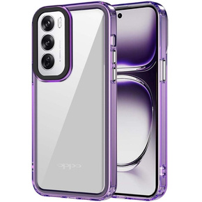 Telefontok a Oppo Reno 12 Pro, Fusion Hybrid, átlátszó / lila