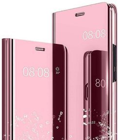 Telefontok a Oppo Reno5 5G, Clear View, rózsaszín