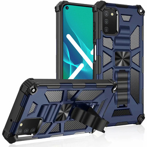 Telefontok a Samsung Galaxy A03s, Armor Kickstand, kék