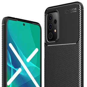 Telefontok a Samsung Galaxy A72 5G, Carbon Gel, fekete