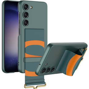 Telefontok a Samsung Galaxy S23 Plus, GKK Strap Case, zöld