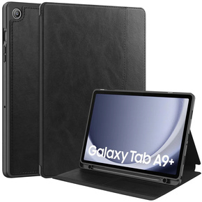 Telefontok a Samsung Galaxy Tab A9+, Business Card and Pen Slot, fekete