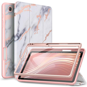 Telefontok a Samsung Galaxy Tab S6 Lite, Suritch Full Body Marble, rózsaszín