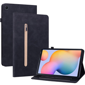 Telefontok a Samsung Galaxy Tab S6 Lite, Wallet Pen Slot, fekete