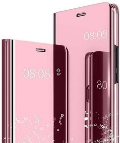 Telefontok a Xiaomi Mi 11 Lite / Mi 11 Lite 5G / 11 Lite 5G NE, Clear View, rózsaszín rose gold