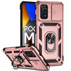 Telefontok a Xiaomi Poco M4 Pro 4G, CamShield Slide, rózsaszín rose gold