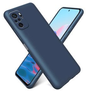 Telefontok a Xiaomi Redmi Note 10 / 10S, Silicone Lite, sötétkék