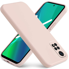 Telefontok a Xiaomi Redmi Note 11 / 11S, Silicone Lite, rózsaszín