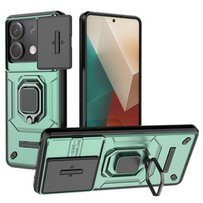 Telefontok a Xiaomi Redmi Note 13 5G, KickStand Camera Lens, zöld