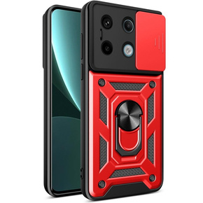 Telefontok a Xiaomi Redmi Note 13 Pro 5G, CamShield Slide, piros