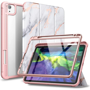 Telefontok a iPad Air 4 10.9 2020 / iPad Pro 11 2020 / 2018, Suritch Full Body Marble, rózsaszín