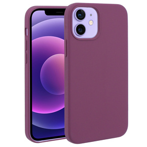 Telefontok a iPhone 12/12 Pro, Silicone Lite, lila