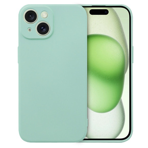 Telefontok a iPhone 15 Plus, Silicone Lite, menta