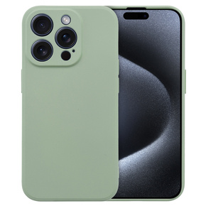 Telefontok a iPhone 15 Pro, Silicone Lite, menta