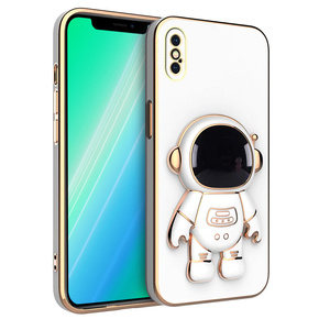 Telefontok a iPhone X / XS, Astronaut, fehér