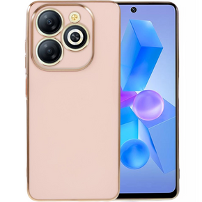 Tojás Infinix Hot 40i, Glamour CamShield, rózsaszín rose gold