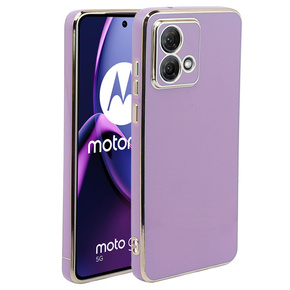 Tojás Motorola Moto G84 5G, Glamour CamShield, lila