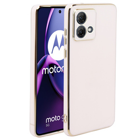 Tojás Motorola Moto G84 5G, Glamour CamShield, rózsaszín rose gold