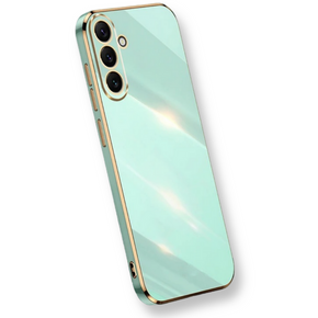 Tojás Samsung Galaxy A25 5G, Glamour CamShield, menta + 9H üveg