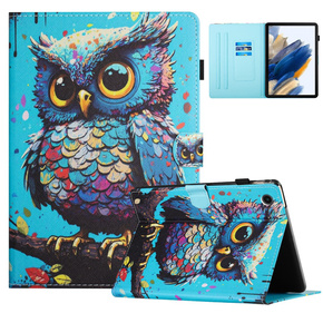 Tok Lenovo Tab M10 10.1 Gen 3, pánttal, owl