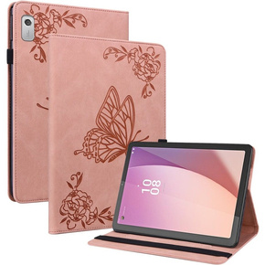 Tok Lenovo Tab M9, Butterfly, rózsaszín