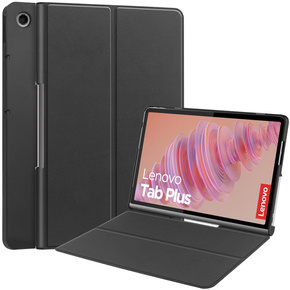 Tok Lenovo Tab Plus, Smartcase, fekete