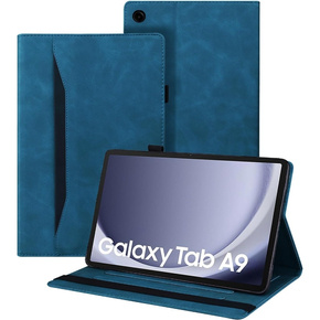 Tok Samsung Galaxy Tab A9, Classic, tolltartóval, kék